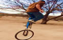 Homemade Unicycle Title Picture